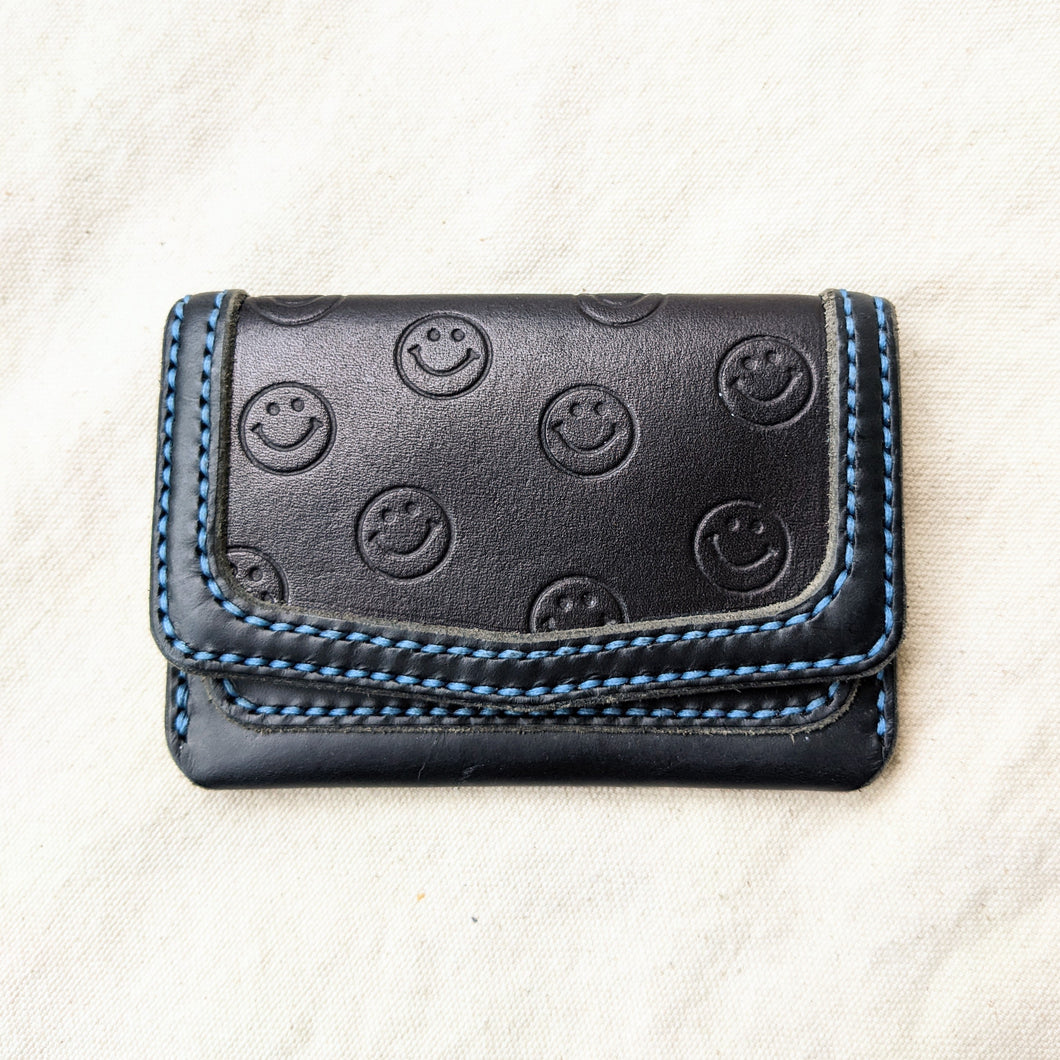 Black Smiley Wallet