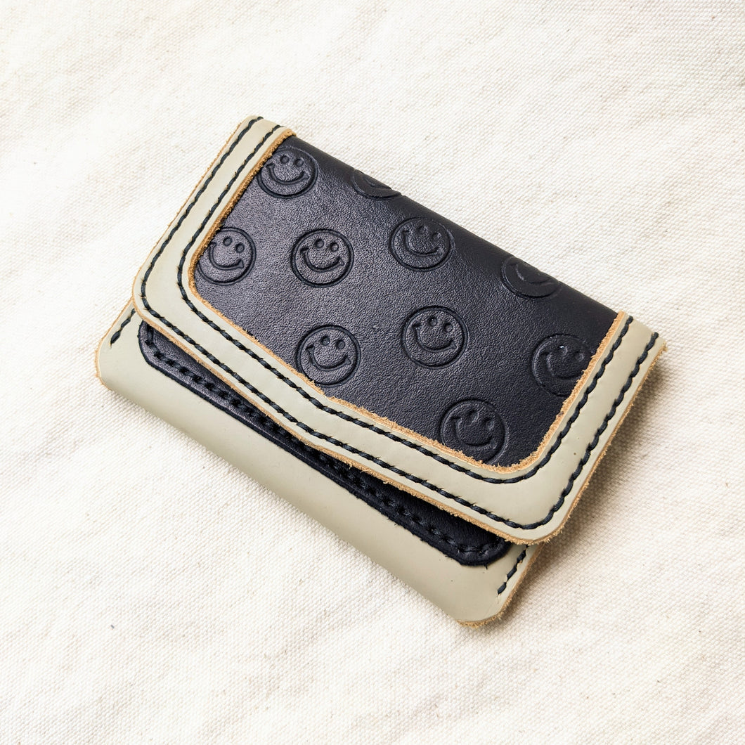 Two-toned Smiley Wallet