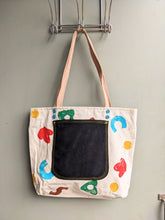 Load image into Gallery viewer, Confetti Stamped Canvas Tote
