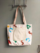 Load image into Gallery viewer, Confetti Stamped Canvas Tote
