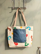 Load image into Gallery viewer, Confetti Stamped Canvas Tote
